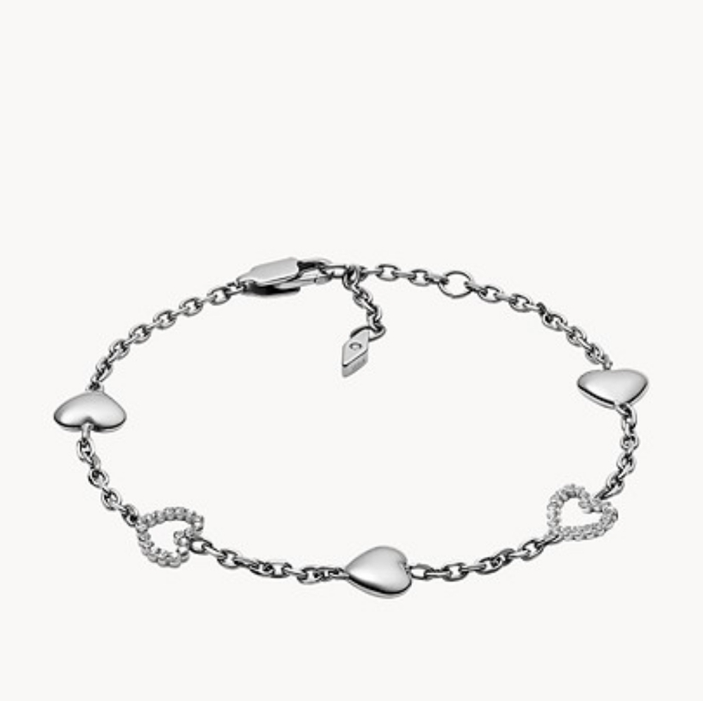 🌼 NWT Fossil stainless steel bracelet